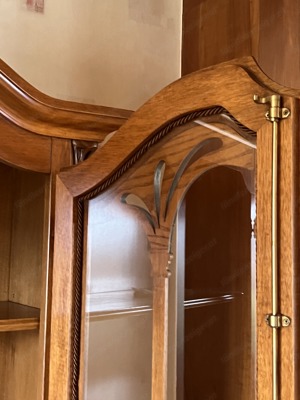Biedermeier Vitrine Wohnzimmerschrank SELVA Stilmöbel Barock Bild 3