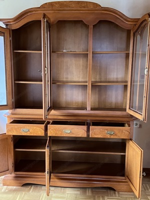 Biedermeier Vitrine Wohnzimmerschrank SELVA Stilmöbel Barock Bild 4
