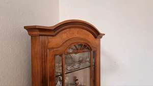 Biedermeier Vitrine Stilmöbel Selva Eckvitrine Eckschrank  Bild 5