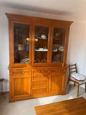 Biedermeier Vitrine Barock Wohnzimmerschrank Barock Buffet Schrank