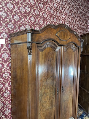 Louis Philippe Kleiderschrank Biedermeier um 1880 Frankreich Bild 8