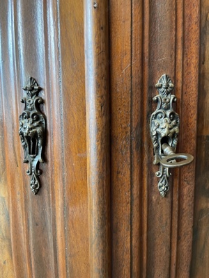 Louis Philippe Kleiderschrank Biedermeier um 1880 Frankreich Bild 3