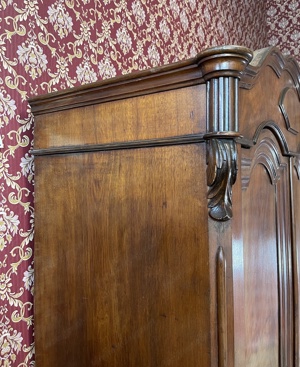 Louis Philippe Kleiderschrank Biedermeier um 1880 Frankreich Bild 5