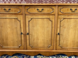 Biedermeier Sideboard Kommode England Anrichte Eibe Bild 4