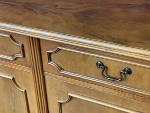 Biedermeier Sideboard Kommode England Anrichte Eibe Bild 7