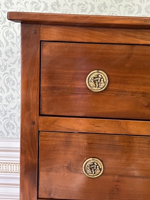 Biedermeier Kommode Kirschbaum Anrichte  Bild 3