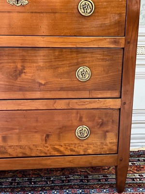 Biedermeier Kommode Kirschbaum Anrichte  Bild 7