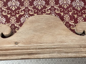 Barock Spiegel Pinie Wandspiegel Massivholz Biedermeier Landhaus Bild 4