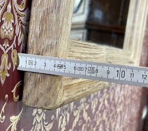 Barock Spiegel Pinie Wandspiegel Massivholz Biedermeier Landhaus Bild 9