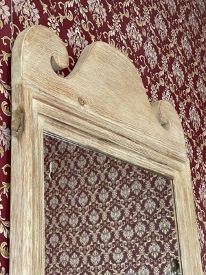 Barock Spiegel Pinie Wandspiegel Massivholz Biedermeier Landhaus Bild 8