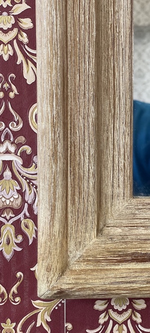 Barock Spiegel Pinie Wandspiegel Massivholz Biedermeier Landhaus Bild 5