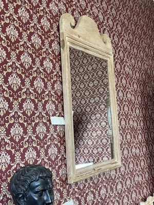 Barock Spiegel Pinie Wandspiegel Massivholz Biedermeier Landhaus Bild 10