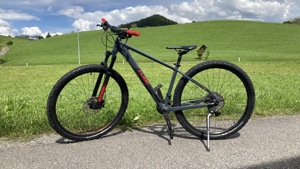 MTB Cube Attention 27.5 S grey n red