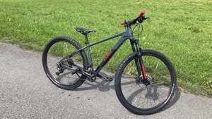 MTB Cube Attention 27.5 S grey n red Bild 2