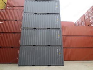 20 Fuß DV NEUE Lagercontainer   Seecontainer   Materialcontainer one way, NEUE RAL 7016