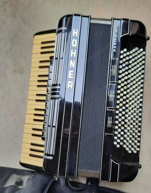 Hohner Morino 6 M (VI-M), 50er Jahre, restauriert, Akkordeon