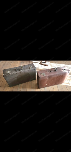 2 Alte Koffer inkl Schlüssel 