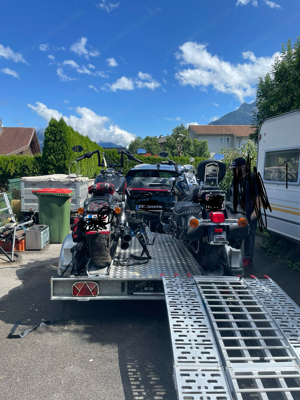 MIETEN: MotorradAnhänger mit Auflaufbremse Bild 5