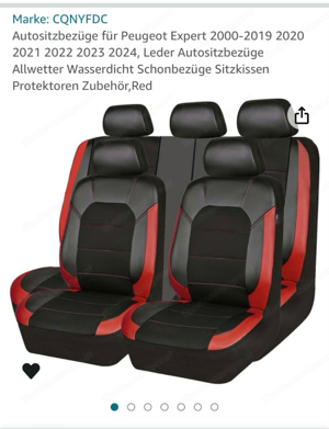 Autositzbezüge für Peugeot Expert