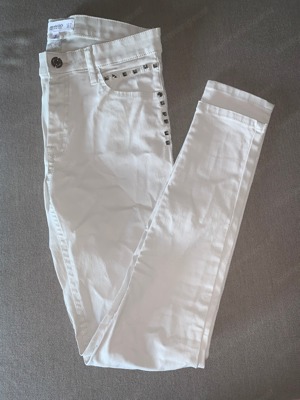 Weiße Hose Gr. M - ODER hellgraue Jeans Mango Gr. 36 Bild 8