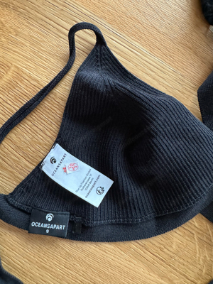 Oceansapart Bra Top, schwarz, Gr. S Bild 2