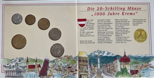 Münzen Kleinmünzenset Schilling 1972 -1999 Bild 19