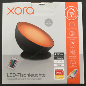 Neue LED Lampe viele Farben