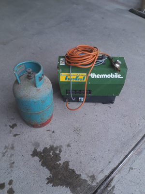 mobile Heizung -Gas-Thermomobil