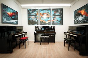 Klangvolles C. Bechstein Klavier in schwarz poliert. Kostenlose Zustellung nach Vorarlberg (*) Bild 13