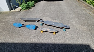 Skaeboard und Longboard