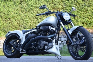 Custom Harley Davidson Softtail Bild 2