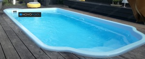 gfk Pool AGOS 4,50x2,50x1,20 komplett set Becken Premium Pool Vinyloester Pool