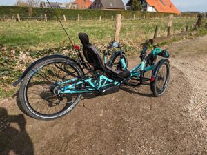 HP Velotechnik Scorpion FS 26 mit E-Antrieb - Liegerad Trike