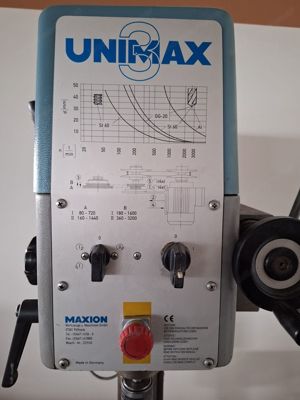 Macxion-Unimax 3 Säulenbohrmaschine Bild 4
