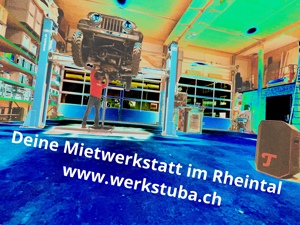 Mietwerkstatt mit Autohebebühne, Autolift, Autogarage, Do it your self garage, Autowerkstatt