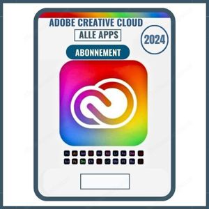 Adobe Creative Cloud 2024 Business All Alle Software  Abonnement (26 Software)