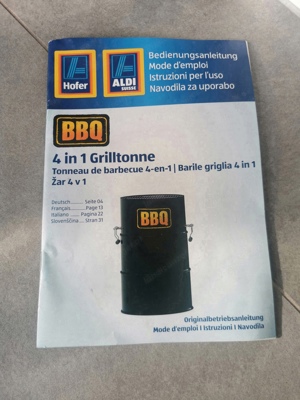 BBQ4 in1, Grilltonne Bild 3