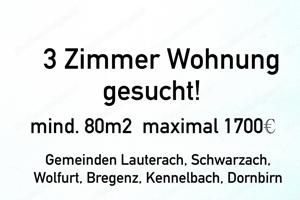 3-4 Zimmer Wohnung gesucht