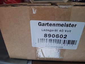 Akkus +Ladegerät Gartenmeister