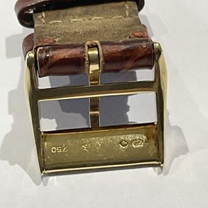 Lange & Söhne Lange 1 Originalband 750er Gold D=38,5mm Saphirglas,53 Rubine 98g Bild 7