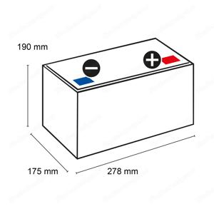 VARTA E11 Blue Dynamic 12V 74Ah 680A Autobatterie 574 012 068 Bild 2