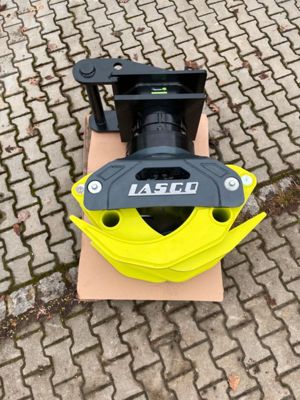Lasco LA1700 Festanbau Holzgreifer Greifer Holzzange Bagger MS10 Bild 3