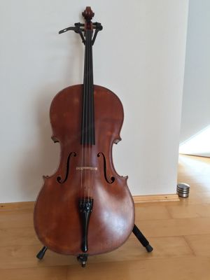 Meistercello 4 4 Das von dem Stuttgarter Geigenbaumeister Eugen Gärtner  Bild 3