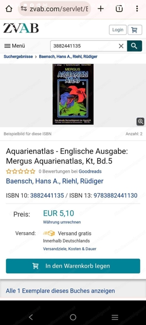 Mergus Aquarienatlas, Kt, Bd.5 Bild 2