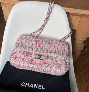 Chanel Timeless Tweed Flap Bag Tasche