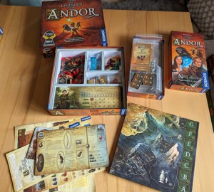 Die Legenden von Andor - Gesellschaftsspiel Bild 2