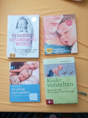 Diverse Bücher zum Thema Baby, Schwangerschaft