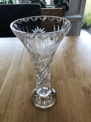 Vase Bleikristall Bild 2