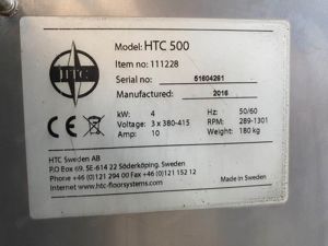 HTC 500 Bodenschleifmaschine BETONSCHLEIFER STD. 488  Bild 6