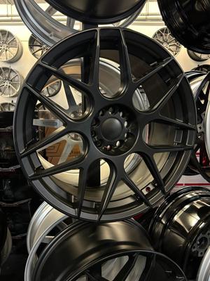 4 x Neue Japan Racing JR18 Matt Black 8,5jx19 ET40 LK5x112 114,3 Bild 5